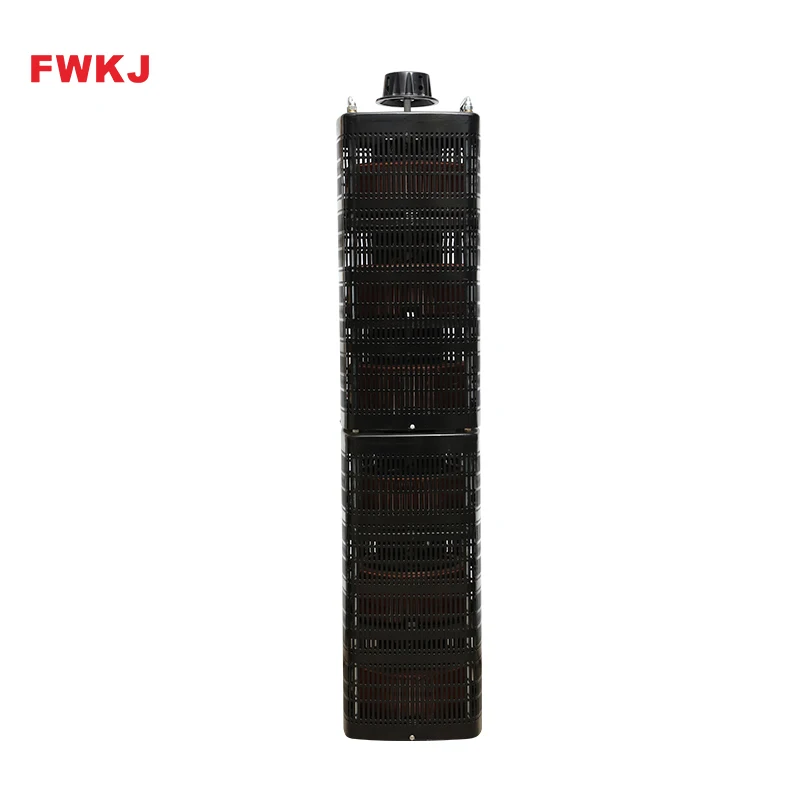 FWKJ High Quality Black color TSGC2 40KVA three phase Variac transformer 380V ac automatic voltage regulator