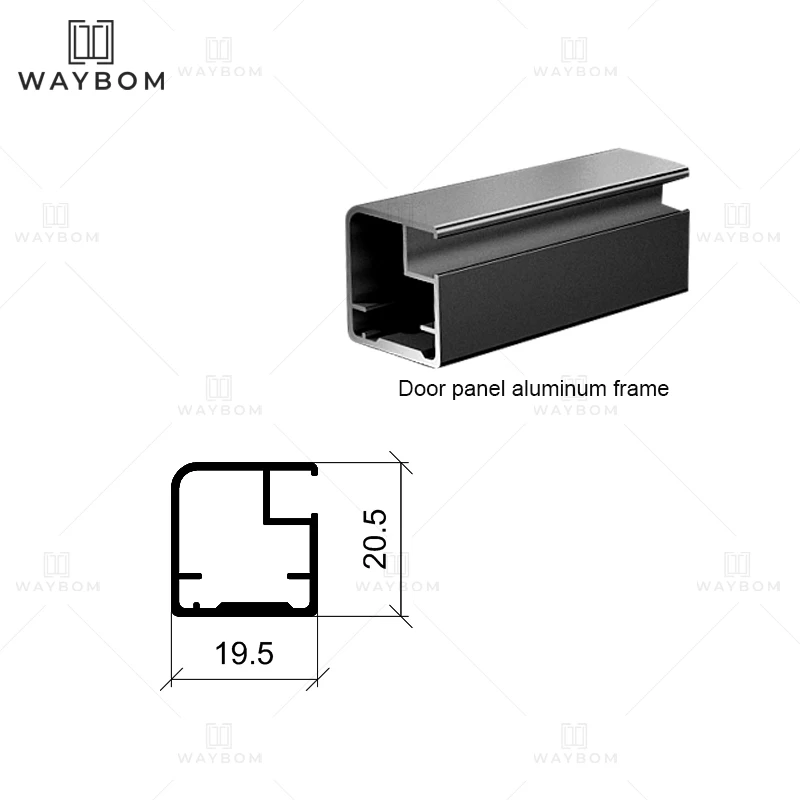 guangdong Wardrobe Handle Profile Gola Aluminium Kitchen Hidden Pull Cabinet Shelves Shower Section China manufacturers