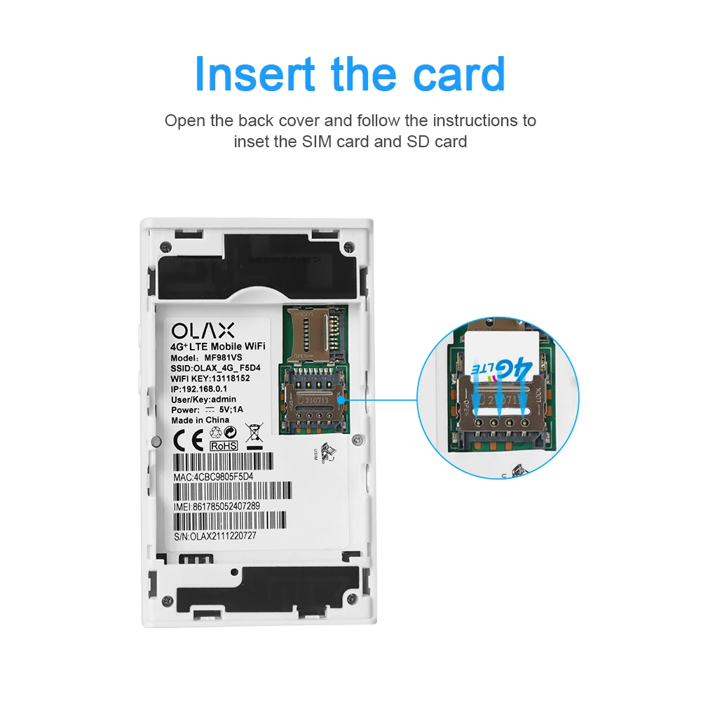 Olax 4G WiFi Pocket good quality 2100Mah battery Router 4G Wireless Mobile Mi-fi for Travel in Europe and Africa and Asia