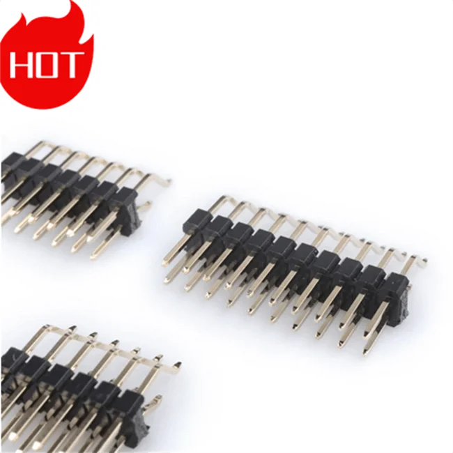 Header Insulator Press Fit Smt 0.8mm 1.27mm 180 Degree 3-Pin 22 1x60 50 Pcb Male Female 2.54mm Pitch Header Pin Connector Header