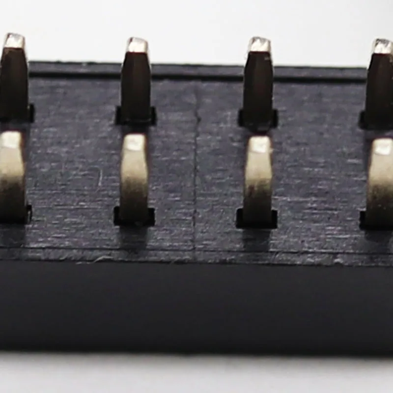 Factory sale direct double row straight pitch 2.54mm height 3.5mm positions 2-40pin female pin header Y end socket connector