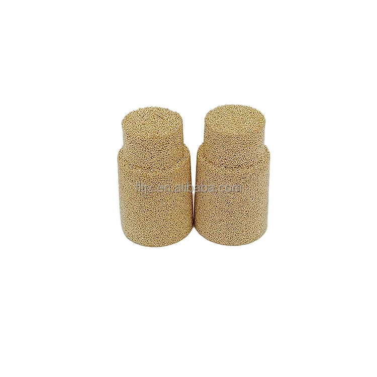 1-100micron Bronze Sintered Muffler Filter Element for car motorcycle noise reduction equipment