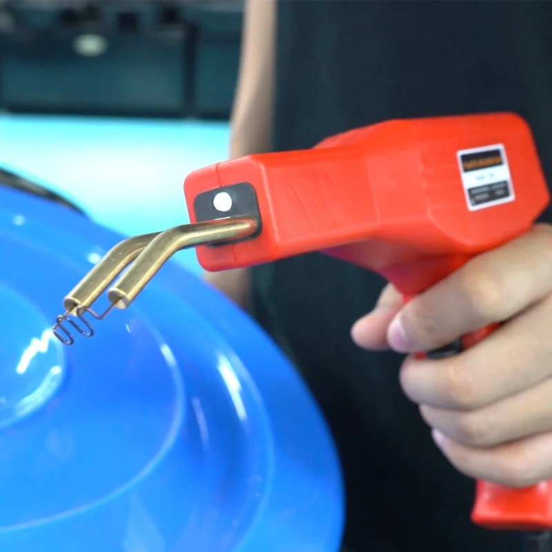 Amazon hot selling plastic welding machine car bumper repair kit with 400 staples widely used in car maintenance