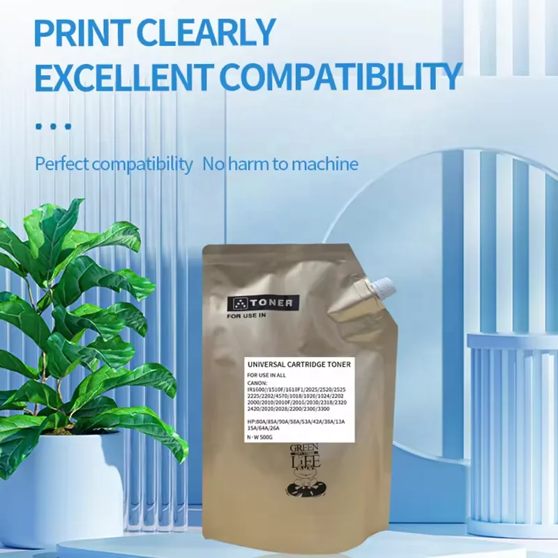 Universal Toner Powder for Canon IR1600 1510F 2025 2520 2525 2225 4570 1018 1020 1024 2202 2010 Compatible 1 Bag Toner Power