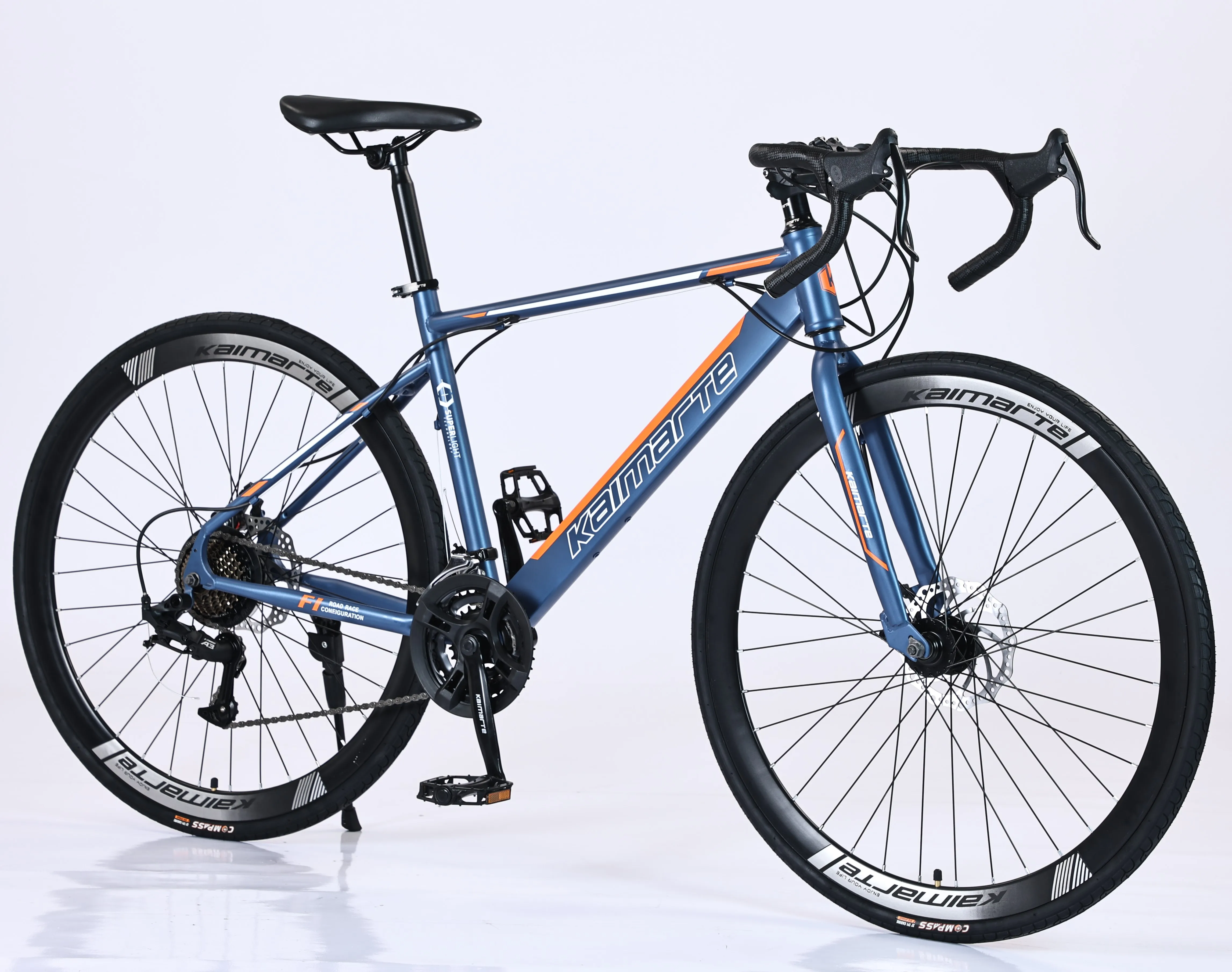 Wholesale 700X28C Road Bike High Quality Carbon Steel Frame Unisex City Road Bcicycle 21 Speed Transmission System Disc Brake