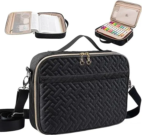 Bible Cover for Women Stylish Large Case with Durable Handle Bible Bag Journal Case Bible Carrying Case