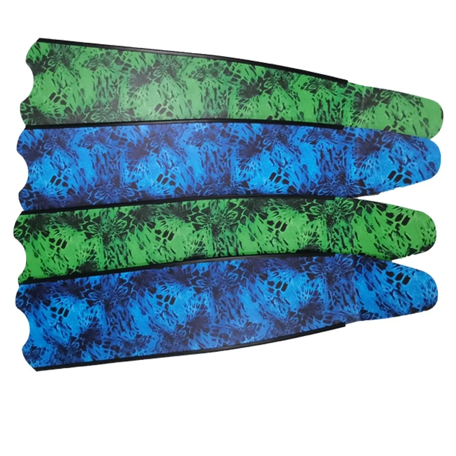 Factory produce high quality custom fins blade  full  carbon fiber free diving fins