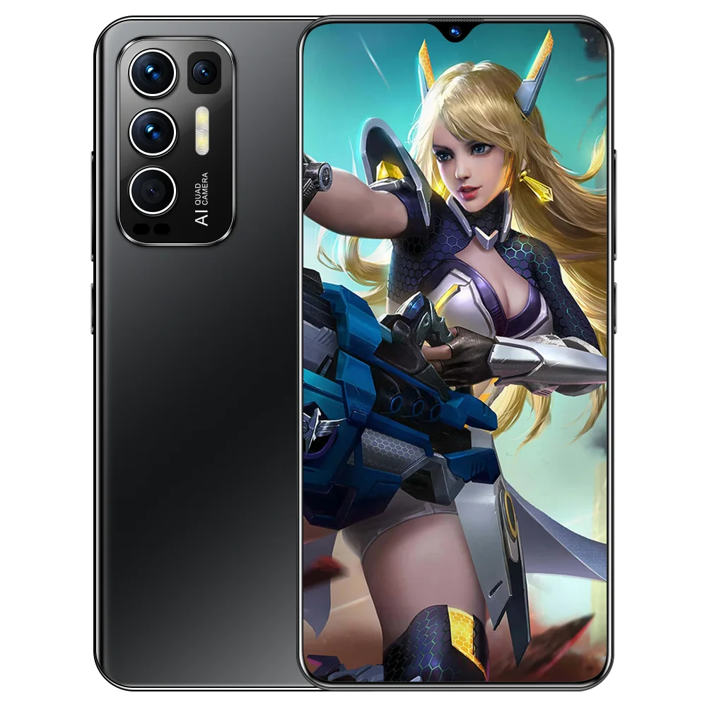 2021 Mobile Phone 6.7 inch Android11.0 Smartphones 8+256GB 5G Cellphones 6800mAh Large Capacity Mobile Phones