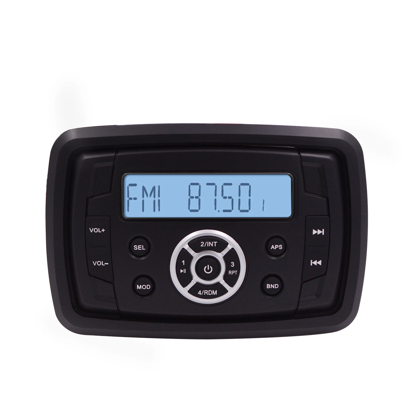 
Waterproof Marine Boat Bluetooth Radio Stereo Sound System Digital Media Motorcycle Audio AM FM MP3 Player For ATV UTV Yacht 