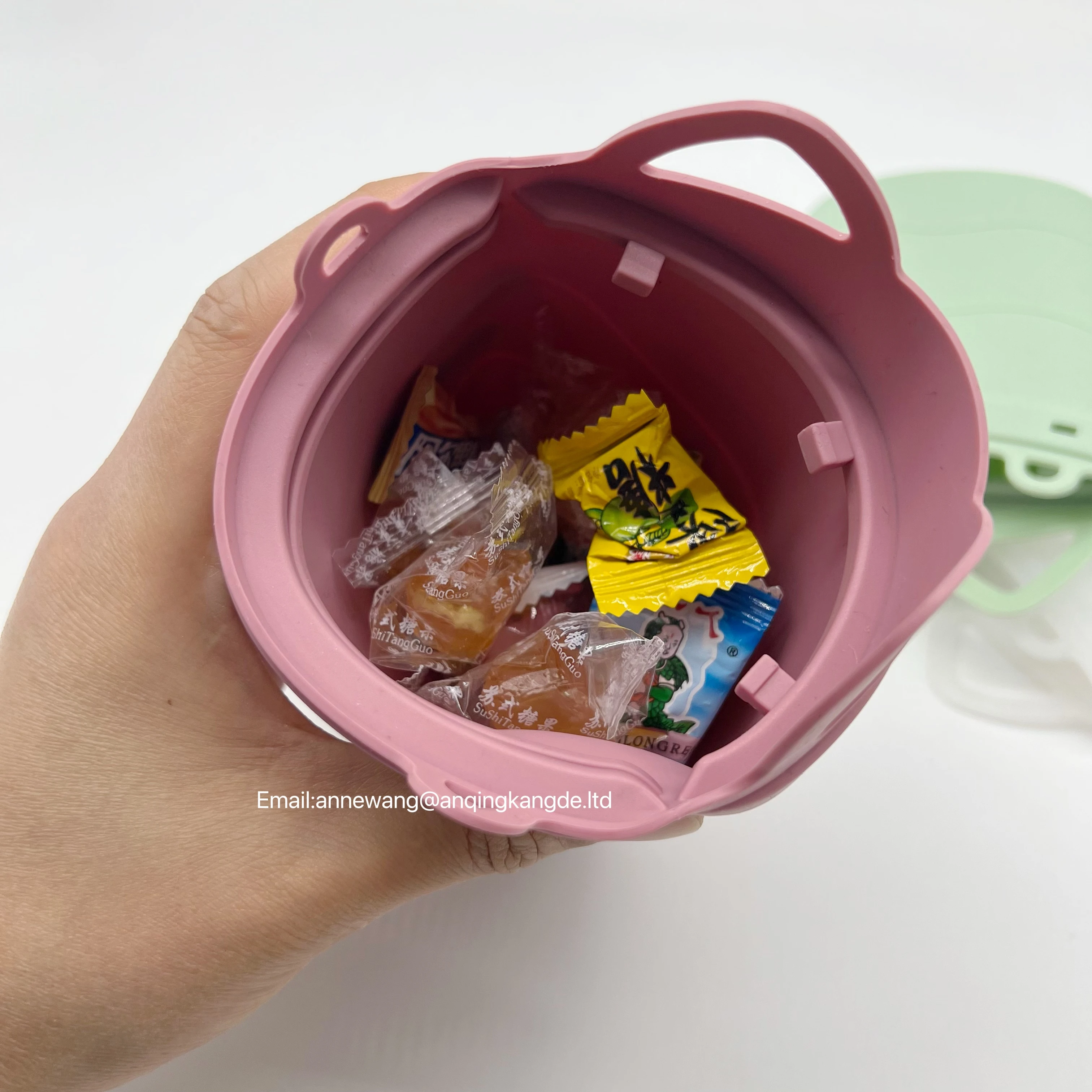 Resealable mini reusable silicone pouch baby food children baby snack silicone bag
