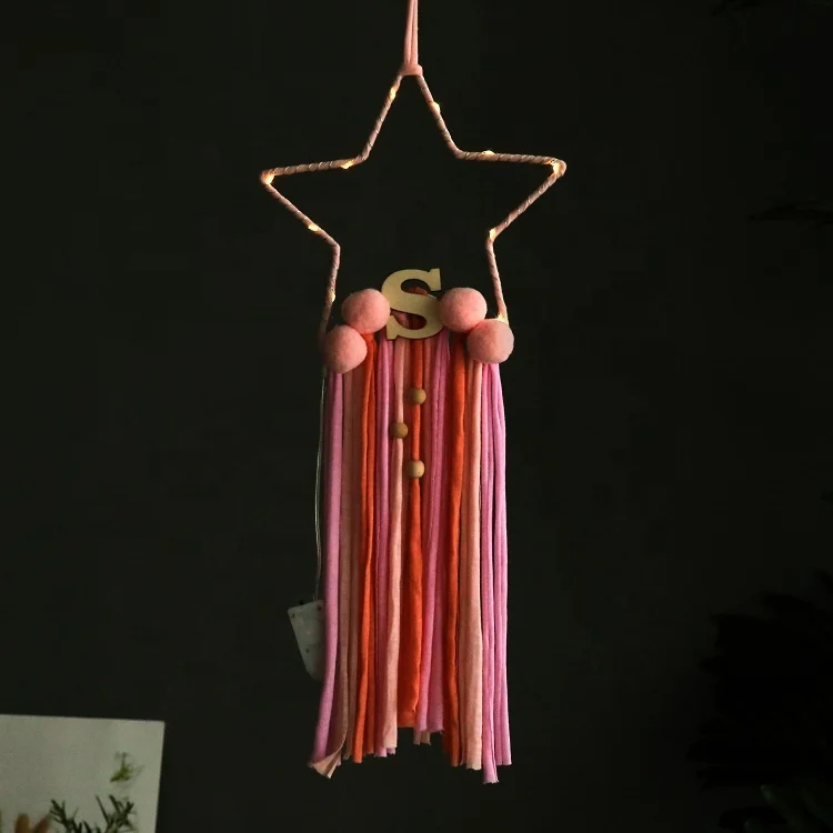 Wholesale Handmade Indian Dream catcher Star Shape for Home Baby Room Decoration