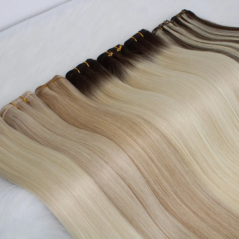 Wholesales Double Drawn Natural Black Color Russian Human I-tip Hair Extensions