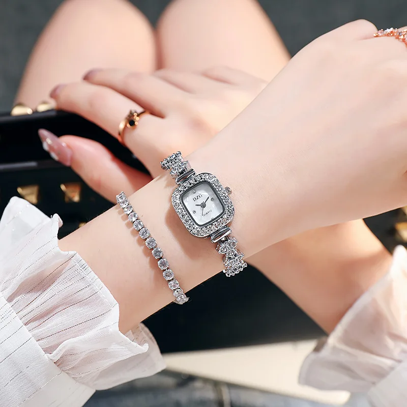 Stainless Steel Starry Sky Fashion Watch Ladies Full Diamond Watch