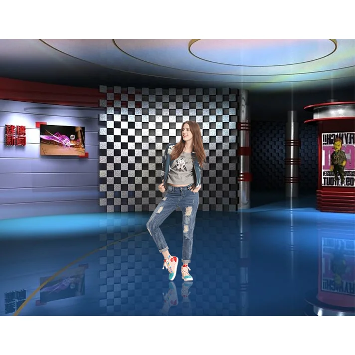 KEY18 Professional Fabric Background solid color Green  photo studio key background for photography