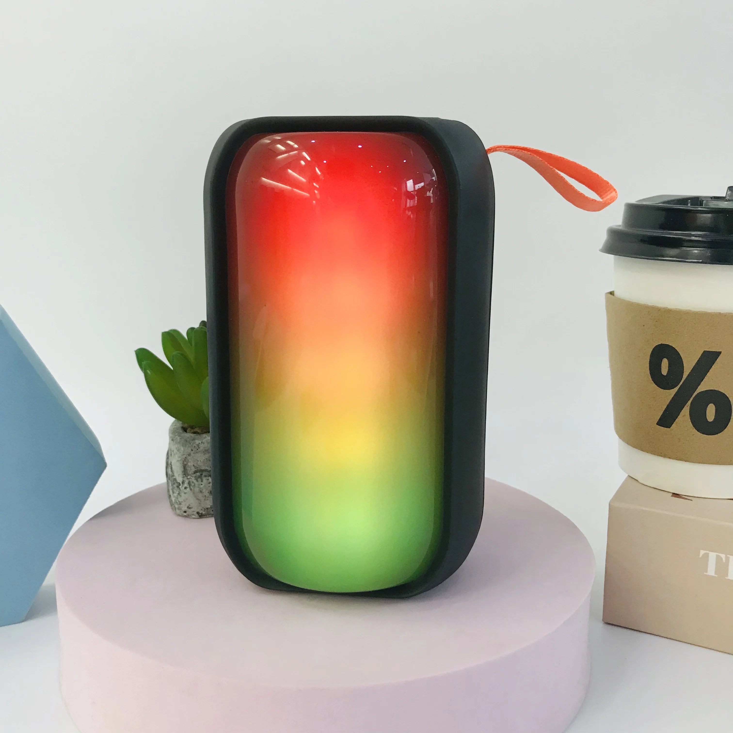 MS-2206BT wireless speaker LED flash light waterproof speaker Outdoor party voice