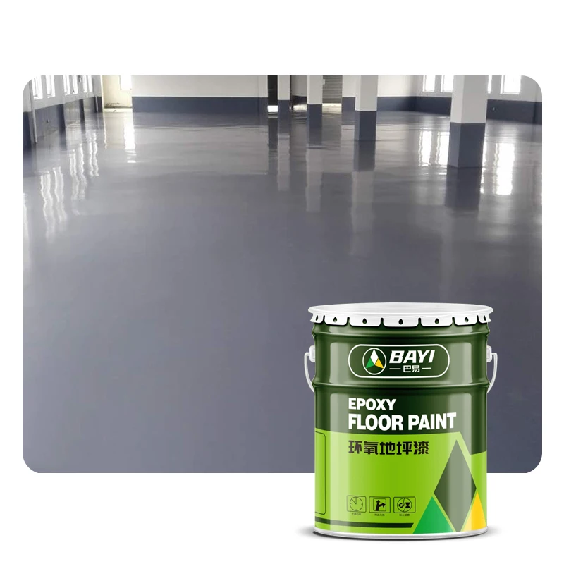 Concrete coating floor metal epoxy waterproof floor coating garage self-leveling acrylic floor paint