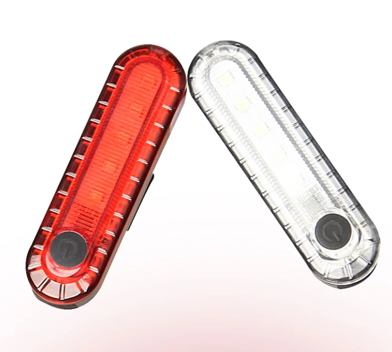 Лидер продаж, комплект перезаряжаемых передних и задних фонарей для велосипеда, велосипедный задний фонарь с USB, Аксессуары для велосипеда