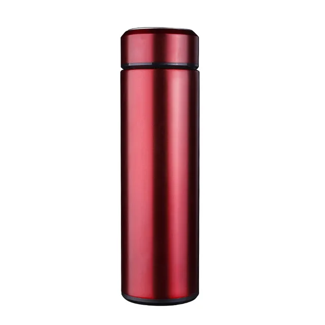 500 мл бутылка для воды из нержавеющей стали двойной Теплый Вакуумный cu