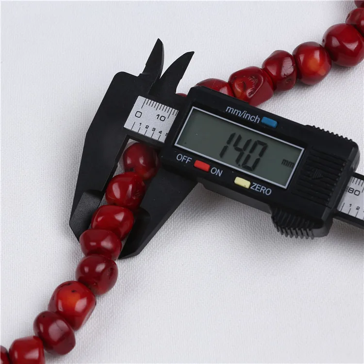 Nice 14mm Red Coral Stone Strands For Jewelry Making
