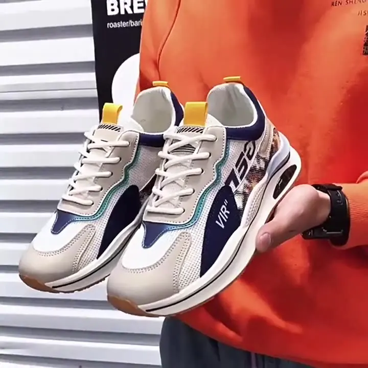 New Design Breathable Men Sneakers Mesh Sandals Light Weight Fashion Sports Shoes For Male