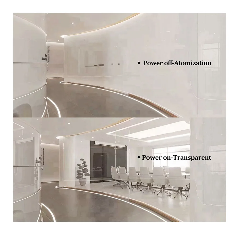 Customized factory Smart building pdlc film in roll,Privacy Glass Film pdlc film smart glass window film,window security film