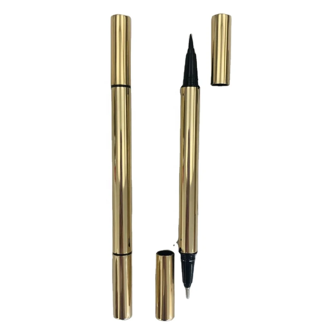 eyeliner double sided pen private label cosmetics long-lasting quick dry eye liner