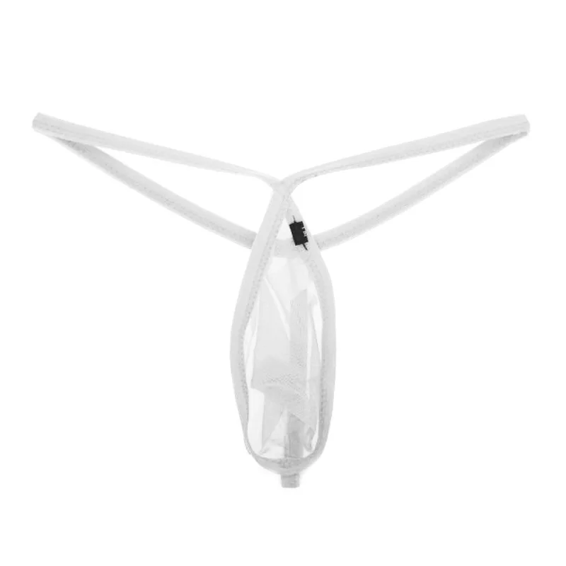 
Mens Mesh Thongs Penis Pouch Translucent Jockstraps G Strings Sexy Gay Men Underwear Fashion Design 