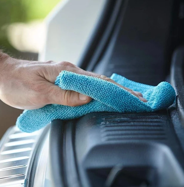 Wholesale ultra-fine fiber kitchen dishwashing cloths car cleaning cloths absorbent cleaning cloths for household