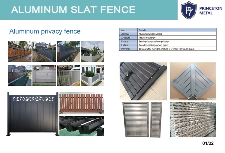 750512 SLAT FENCE