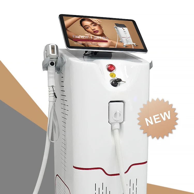 Diode Laser Triple 808nm Hair Removal Machine Three Wavelength 755 808 1064