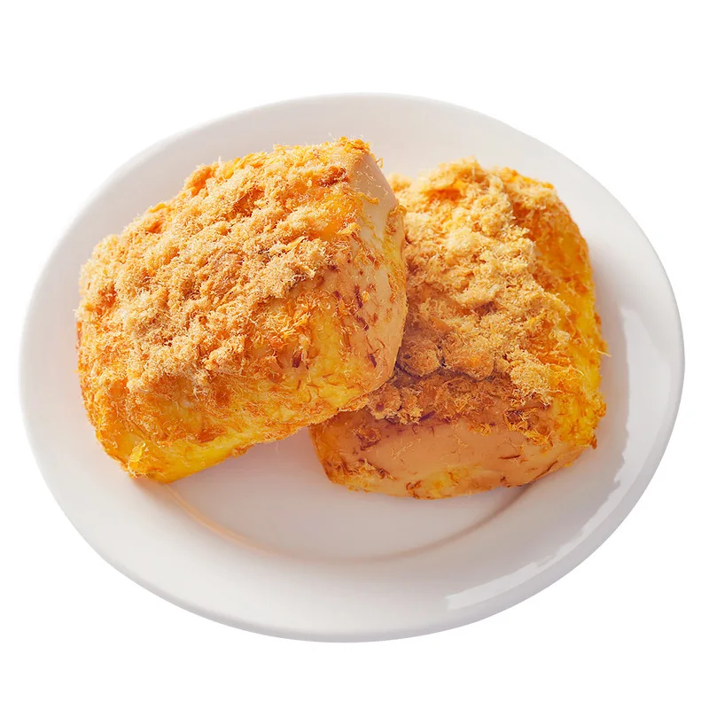 Chinese wholesale meat floss bread with jam 5 bags bag packaging style