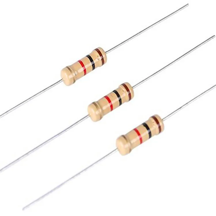 Carbon Film Resistance 1/4w 1w 2w 5w carbon resister Carbon Film Resistor