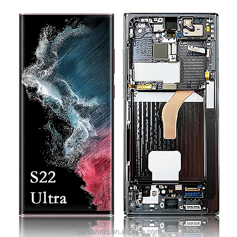 Mobile phone display pantalla s22 ultra lcd screen for samsung