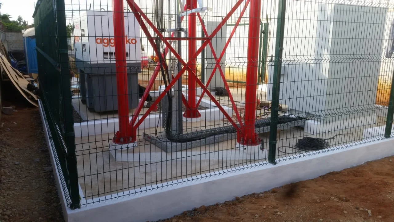 Lattice cellular Telecommunication Self Supporting Steel Tube Tubular Tower