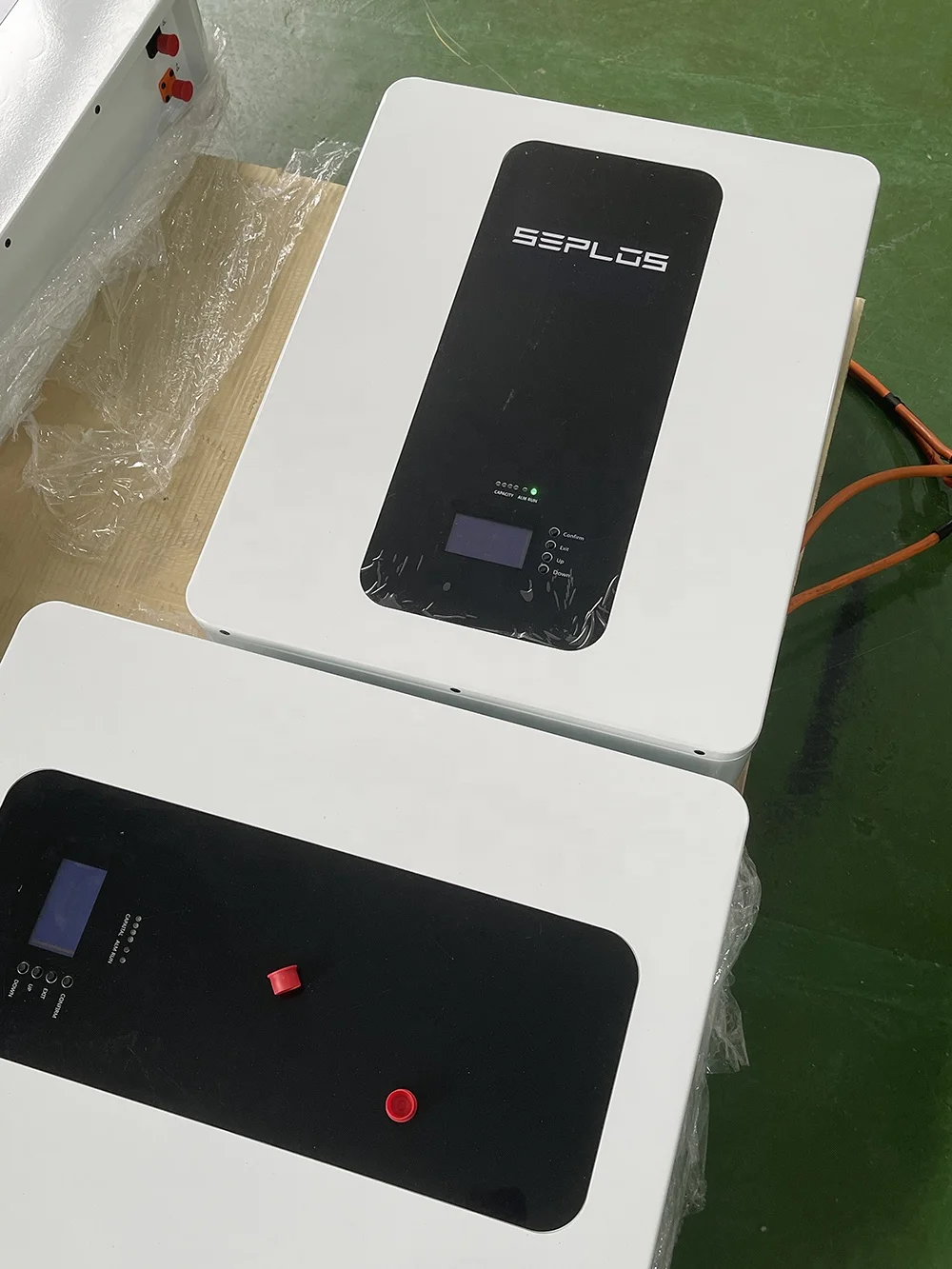 BSY Seplos Powerwall Lifepo4 Lithium Ion Battery 48v 5kwh 10kwh 10kw 100ah 200ah Wall Mounted Home Solar Energy Storage Battery