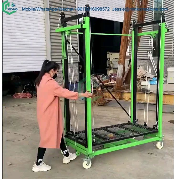 Mobile foldable electric scaffolding (load 500 kg) electric lifting platform