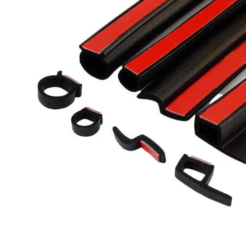  B-образные резиновые уплотнительные ленты Epdm черные классические для окон на крыше автомобиля уплотнение