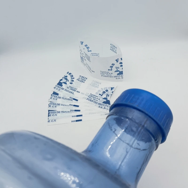 Custom Heat Seal Water Plastic Bottle Packaging shrink band PVC Film Shrink Sleeves Wrap Label For PET Bottles