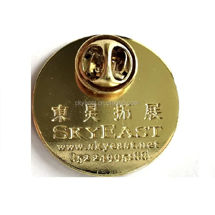 Заводская цена от производителя блестящие золотые эпоксидные металлические значки с логотипом