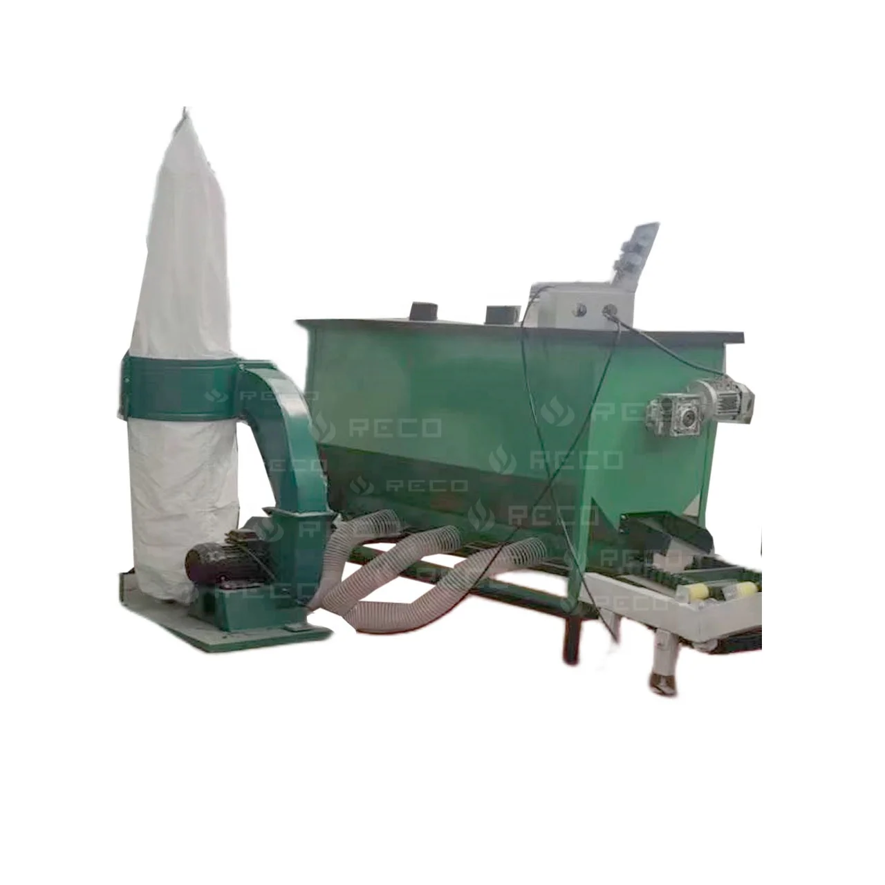series cooler machine for feed processing