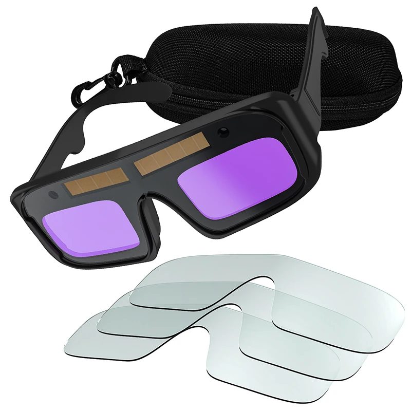 TRQ Factory Production of protective Solar Auto-darkening welding glasses welding goggles