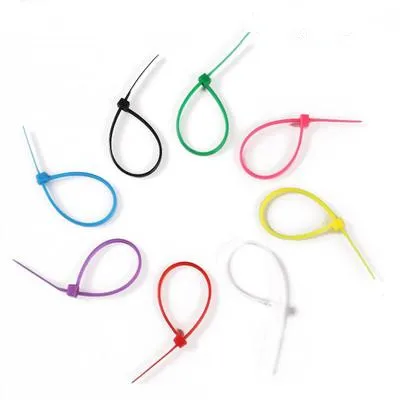 JAGASL 2021 Best Price Colorful Durable Cable ties JG-5*350 MM Plastic Ties For Indoor