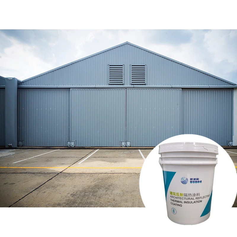 
Water-based Coating Roof Cooling Paint For Warehouse Heat insulation coating 