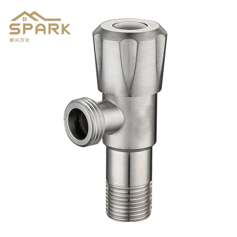 High quality Bathroom Toilet Angle Valve Water Stop China factory direct 304 Stainless steel Angle valve wholesale price