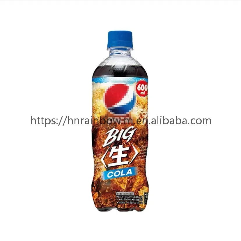 600ml Pepsi soft drink carbonated drinks soda water aerated water sparkling water soft drinks