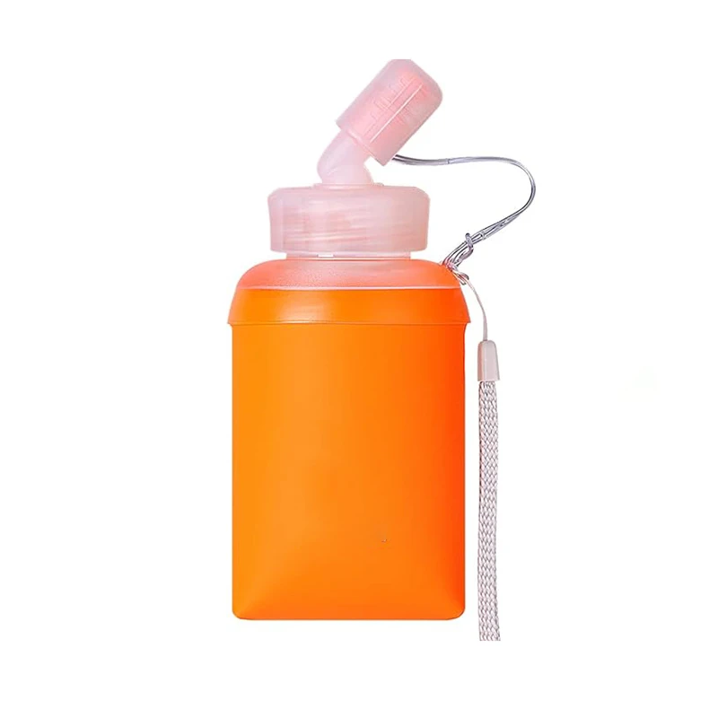 350ml,450ml,500ml Water Bottle Flask Sport Collapsible Foldable Tpu Water Bottle Soft Flask