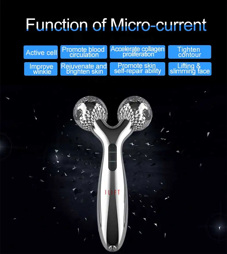 Beauty Bestseller Anti-cellulite Facial Roller Massage V-shaped Face And Body Massager