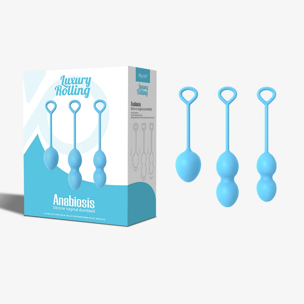 Sex toy Silicone Smart Ball Vaginal Dumbbell Vaginal Voga Ball Magnetic Kegel Balls for Women Tightening Waterproof
