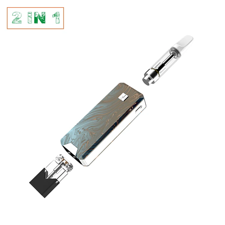 Wholesale Oem 1.2Ml Disposable Cbd Vape Pen Battery 2 In 1 Battery