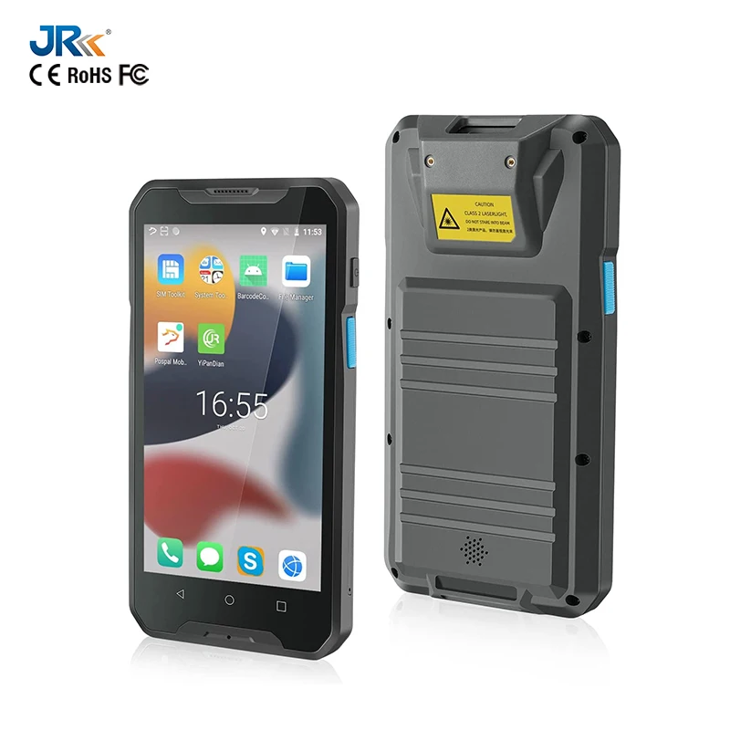 Industrial Ruggedized Android Tablet Handheld PDA Hot Barcode QR Code Reader Mobile Phone JR HC-PDA917 Industrial Grade Data Sca
